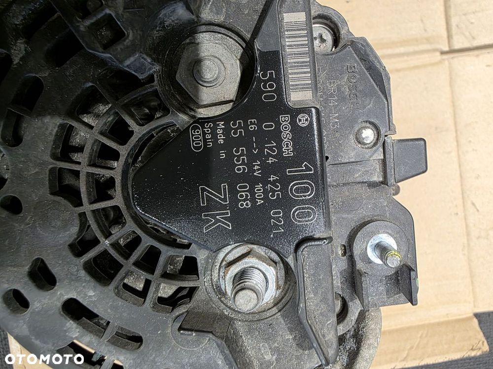 OPEL ASTRA H CORSA D MERIVA 1.4 16V ALTERNATOR 55556068 - 2