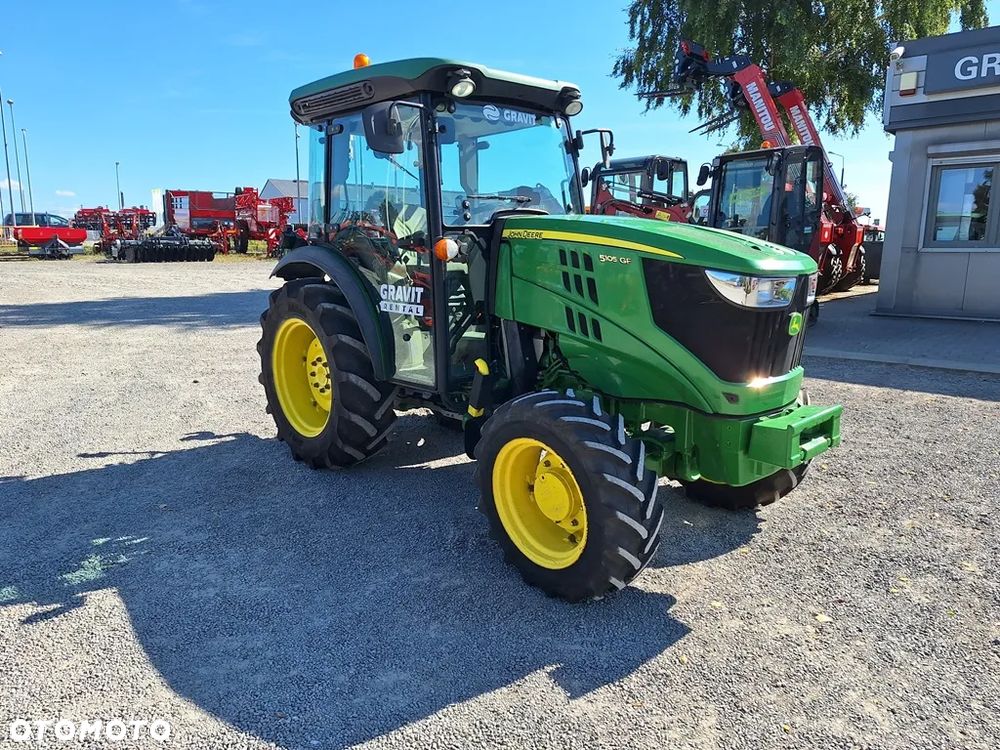 John Deere JD 5105 GF, ciągnik sadowniczy, ogrodniczy, 105 KM 4-cyl, I-szy właściciel - 7