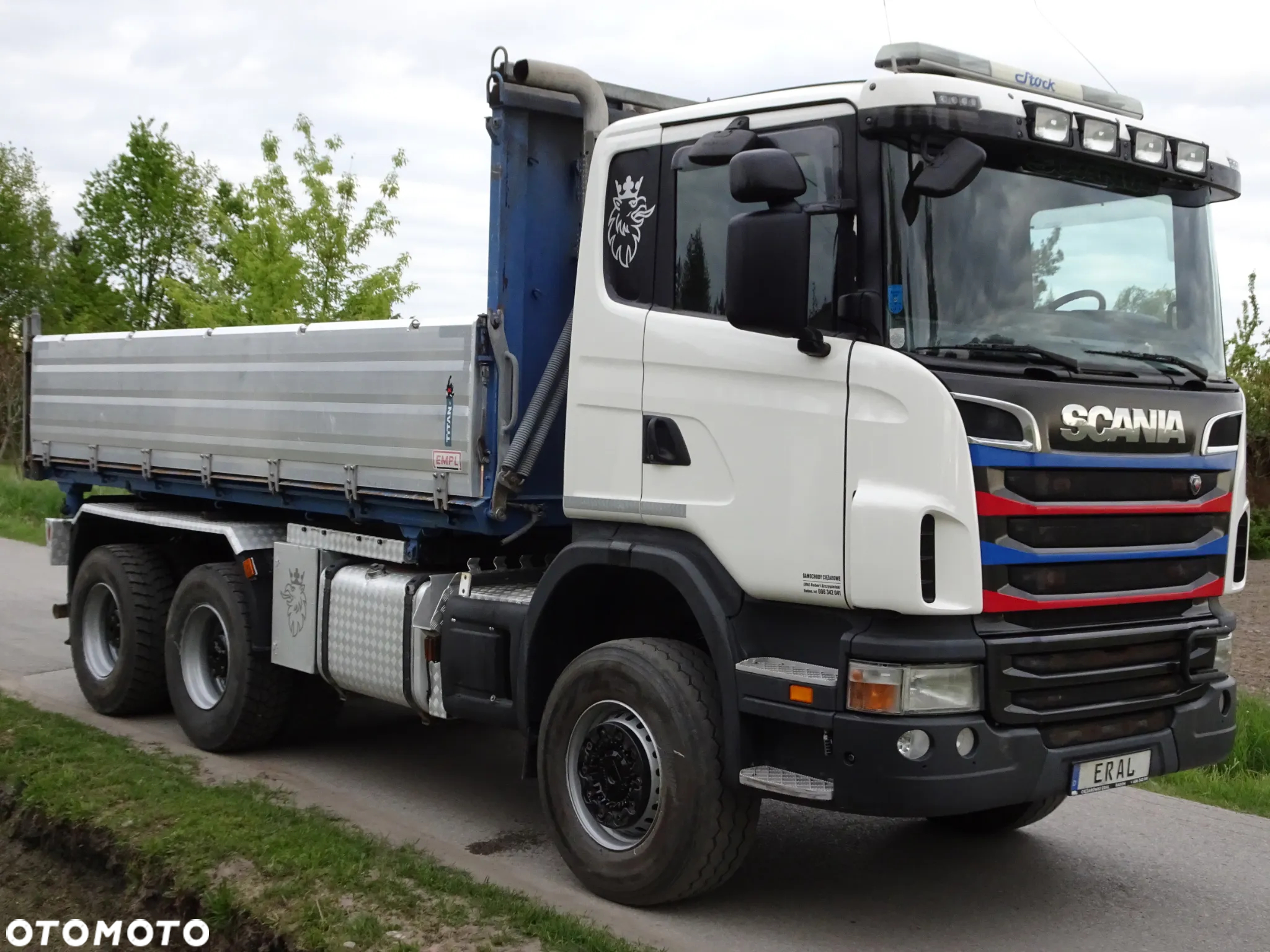 Scania G440 6X6  Kipper 3-stronny wywrotka Hydroburta Bordmatic  sprowadzony stan idealny - 10