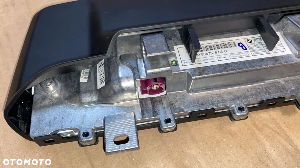 BMW X5 F15 X6 F16 X5M F85 EKRAN WYŚWIETLACZ CENTRALNY NAWIGACJI 9347878 - 3