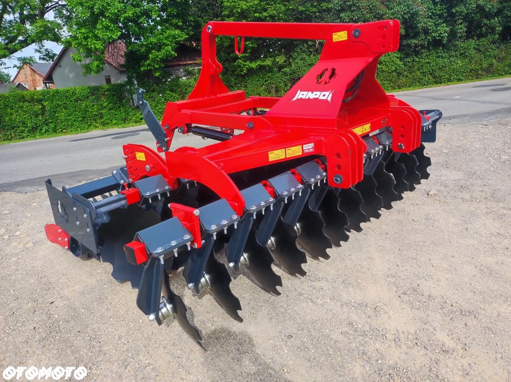 AGREGAT TALERZOWY Z HYDROPAKIEM JANPOL 2,5-3M talerze 560/piasty obsługowe/wał/ hydropak/siłowniki - 6