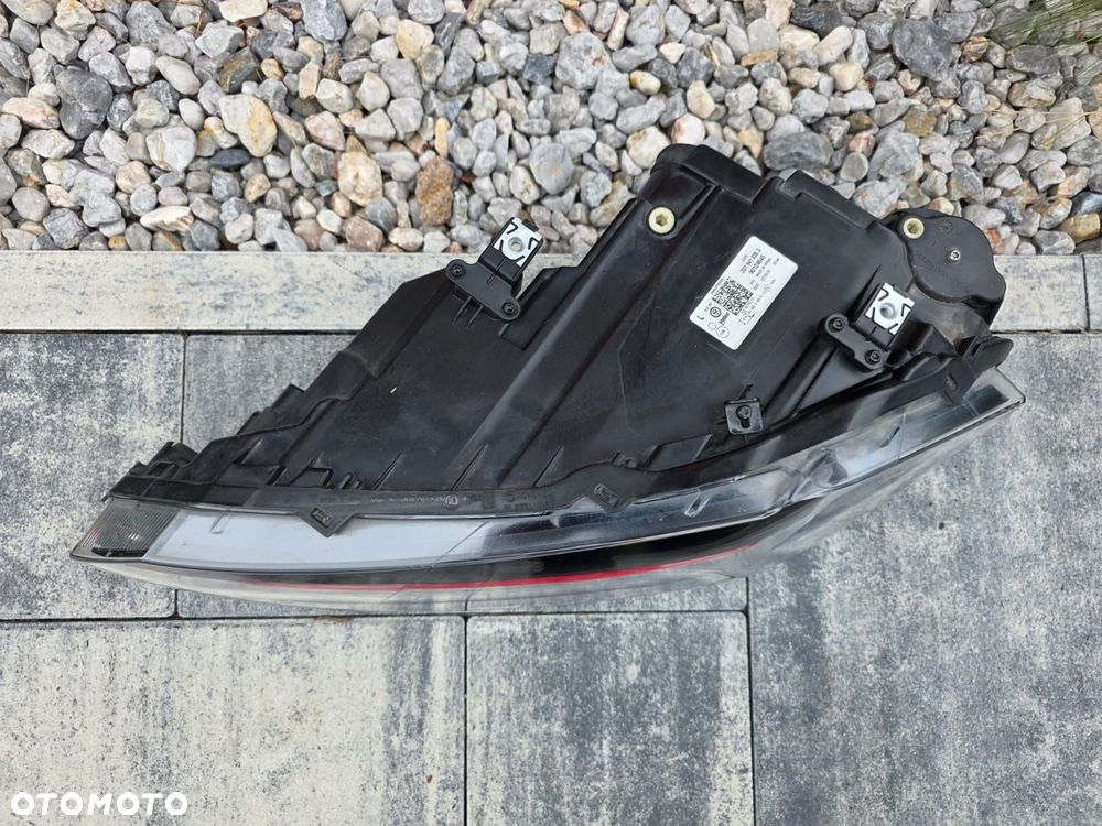 vw polo 2g 2g1 gti lampa lewa przód full led dynamic czerwony 2g1941035g - 6