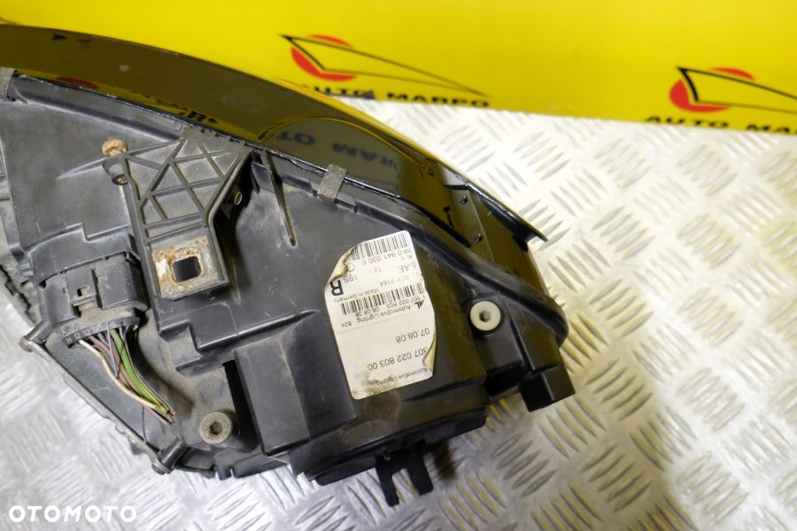AUDI A4 S4 B8 2009-2012 REFLEKTOR LAMPA XENON NIESKRĘTNA PRAWA USA - 6