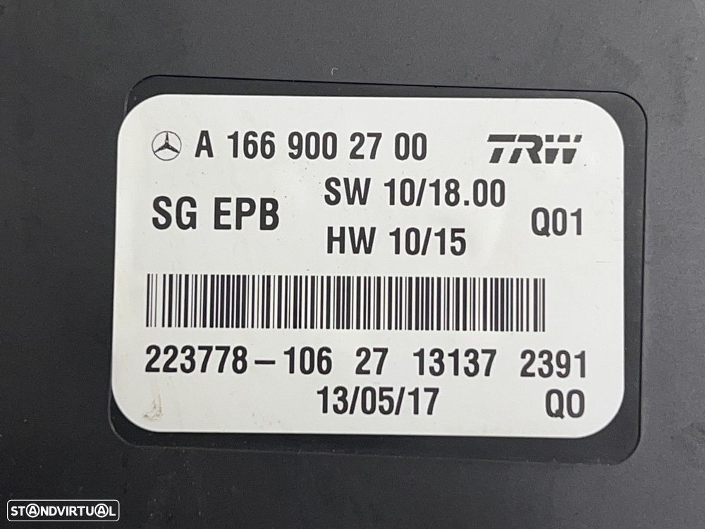 Modulo Travão de mão MERCEDES-BENZ B-CLASS (W246, W242) B 180 CDI REF. A24690160... - 4