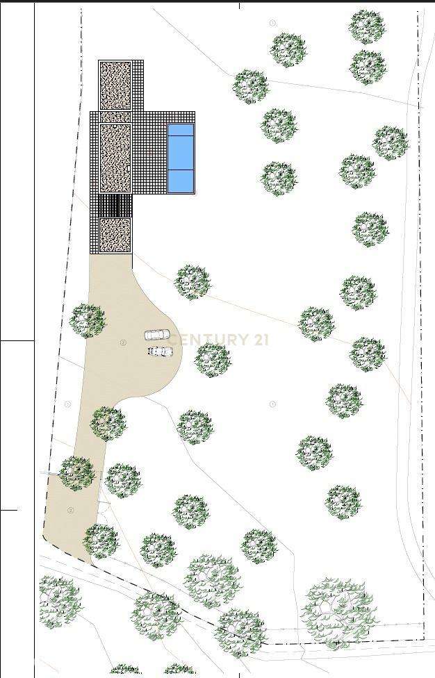 Terreno com 27,302 m2,  com Projecto para construção de moradia térrea - Grande imagem: 5/10