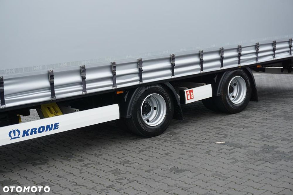 Krone TANDEM / FIRANKA / 19 PALET / DŁ. 7,75 M - 8
