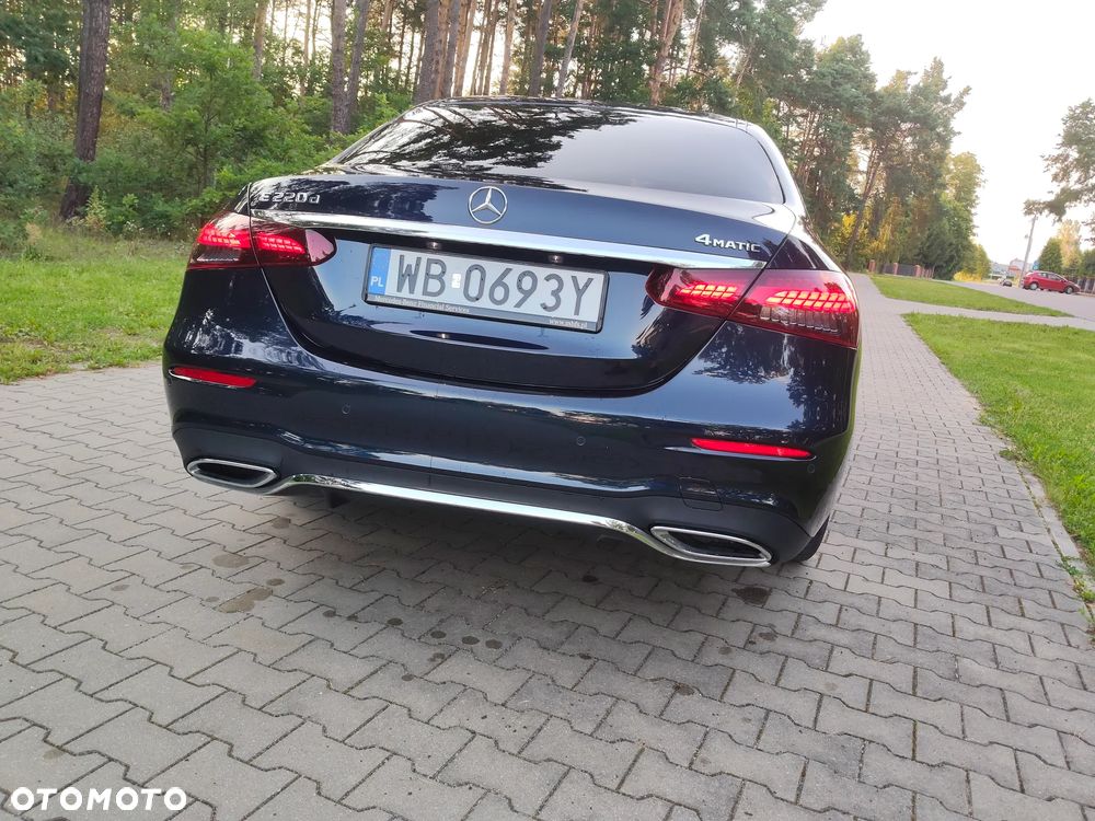 Mercedes-Benz Klasa E 220 d 4-Matic AMG/Avantgarde - 10