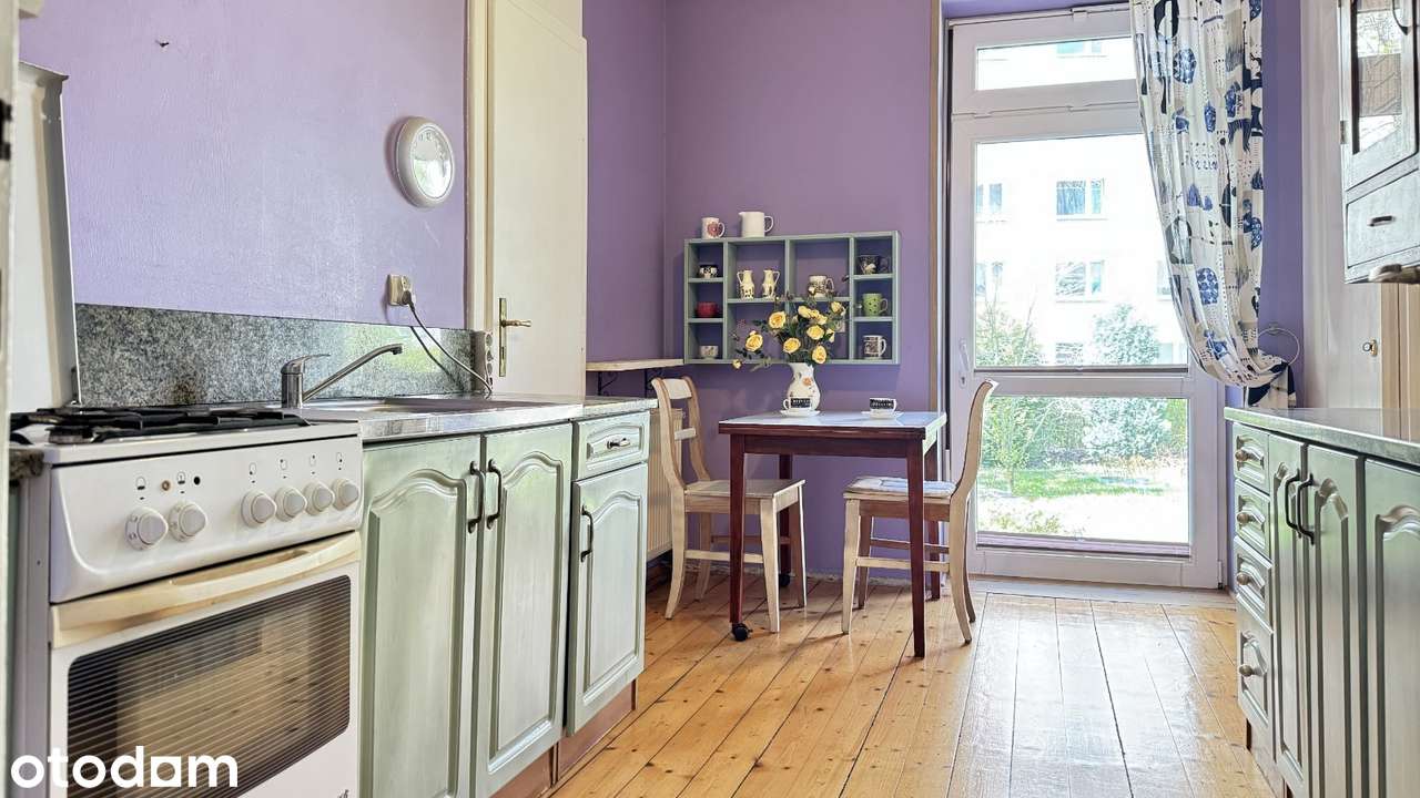 Niepowtarzalny klimat Vintage przy Cavatina Hall, 62 m2, parter.