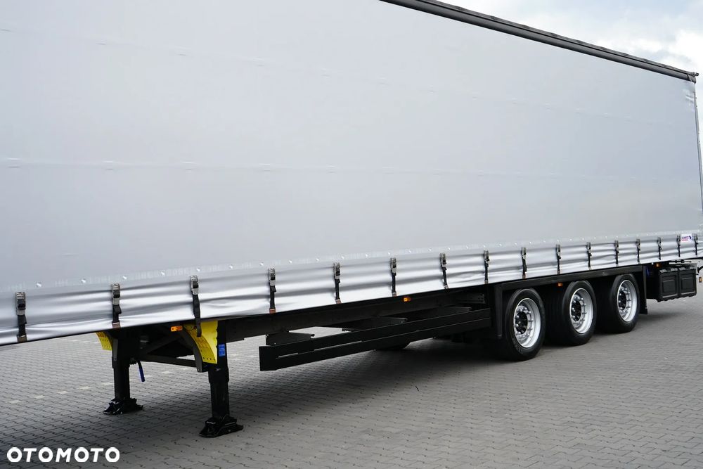Schmitz Cargobull / FIRANKA / MEGA / MULTI LOCK / XL / OŚ PODNOSZONA - 12
