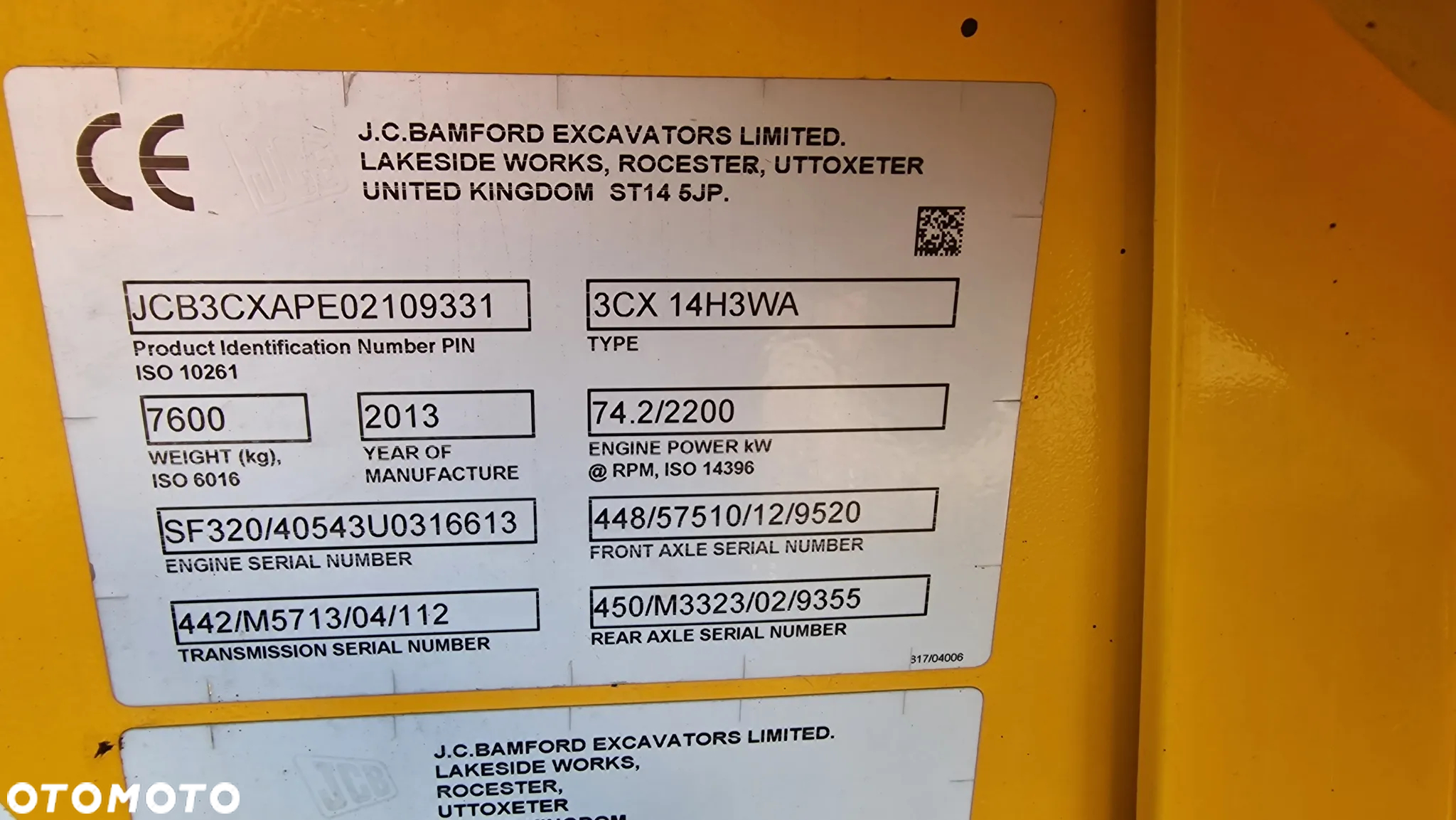JCB JCB 3cx Contractor - 36