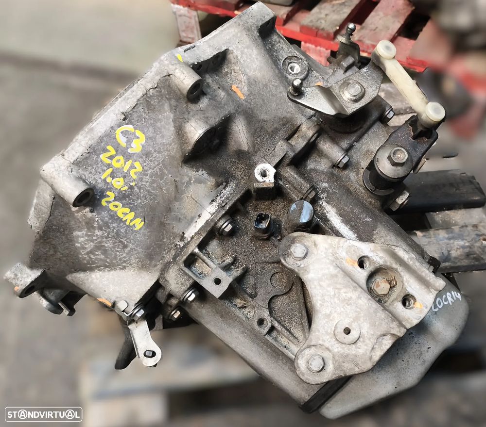 CAIXA DE VELOCIDADES PEUGEOT 208 2008 / CITROEN C3 II 1.0VTI 1.2VTI 20CR14 - 2