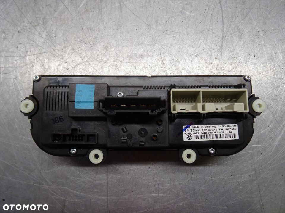 VW PASSAT B6 2.0 TDI PANEL NAWIEWU KLIMATYZACJI 3C8907336AB - 2