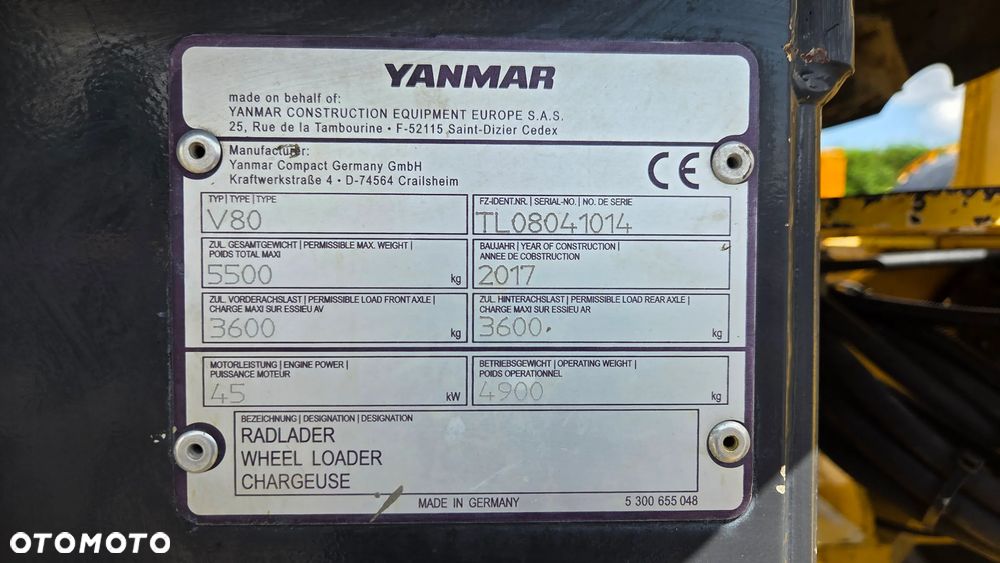 Yanmar V80 - 13