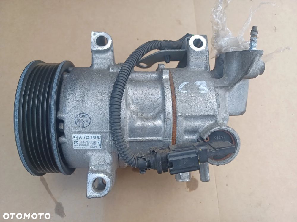 SPRĘŻARKA KLIMATYZACJI C3 II 1.2 VTI 9672247080 - 1