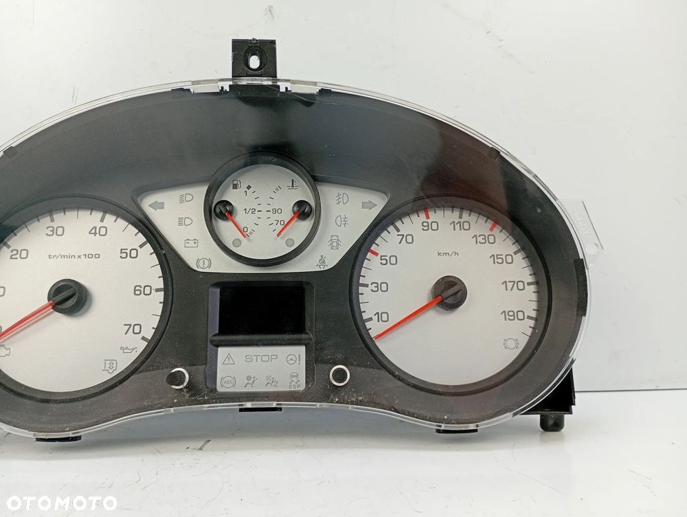 licznik zegary citroen berlingo II partner II 1.6 hdi 2008- 9665000080 - 3