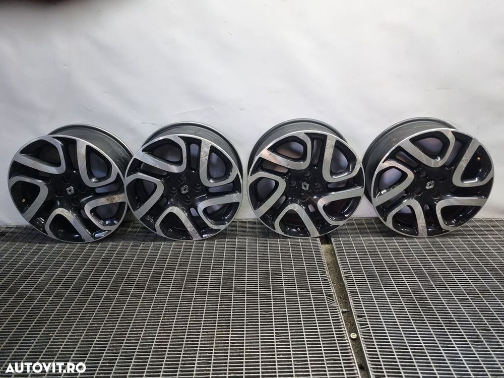 Jante aliaj Renault Captur 2013 - 2017 (1513) R17 4*100 ET40 - 1