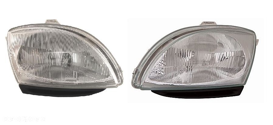 Fiat Seicento 98-10 Reflektor Główny Lampa Przednia Lewa 46511348 - 4
