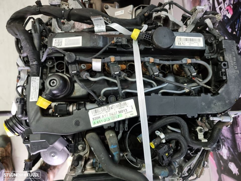 Motor Mercedes Sprinter 2.1 CDI de 2014, ref 651 950 - 6