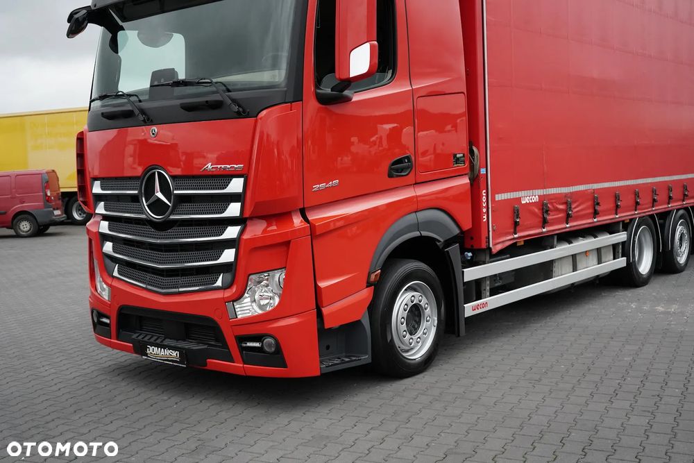 Mercedes-Benz ACTROS / 2548 / ACC / E 6 / ZESTAW PRZEJAZDOWY 120 M3 / OŚ SKRĘTNA - 24
