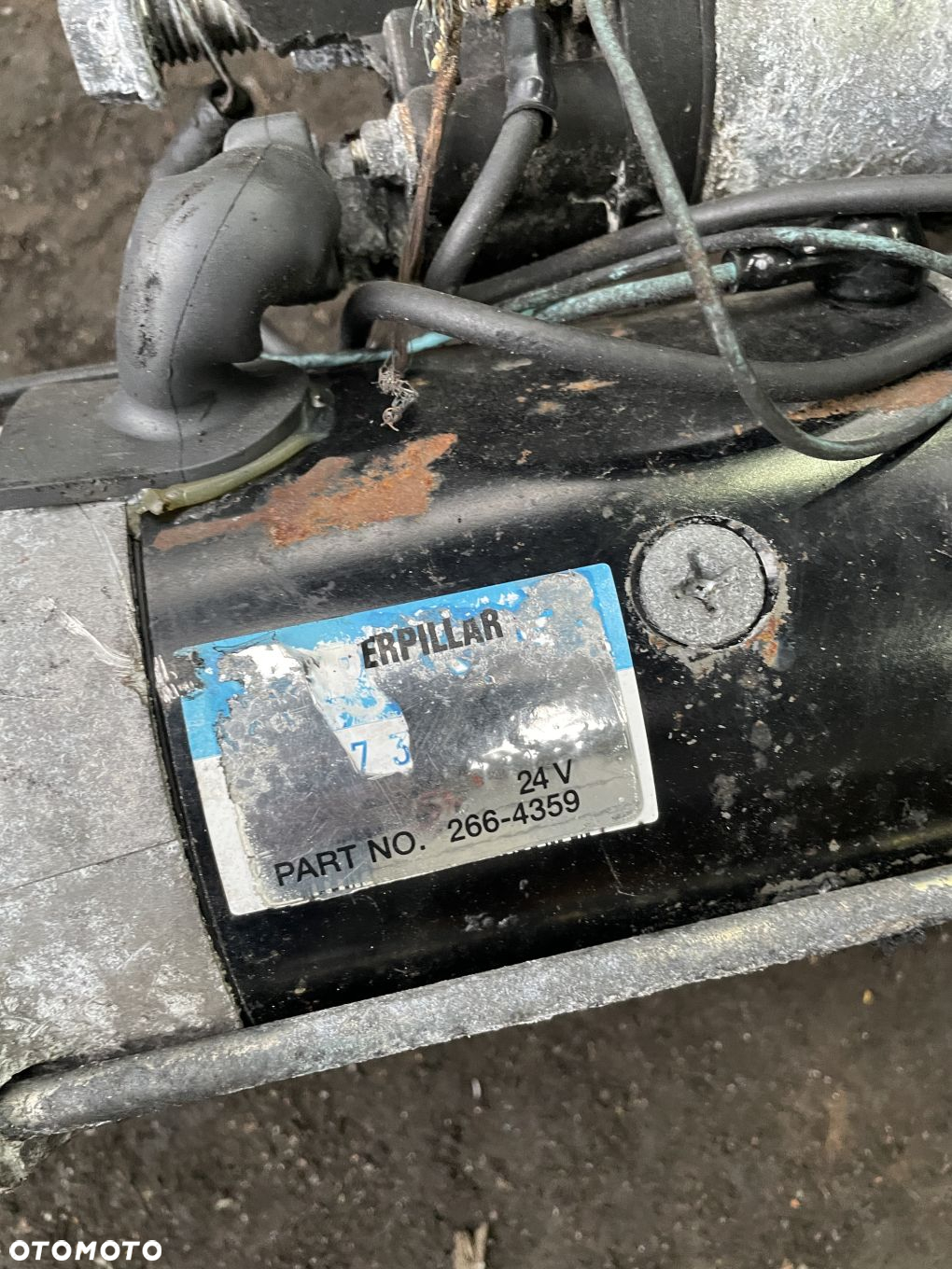 Caterpillar Cat Perkins 1106D C6.6 - rozrusznik 266-4359 - 2