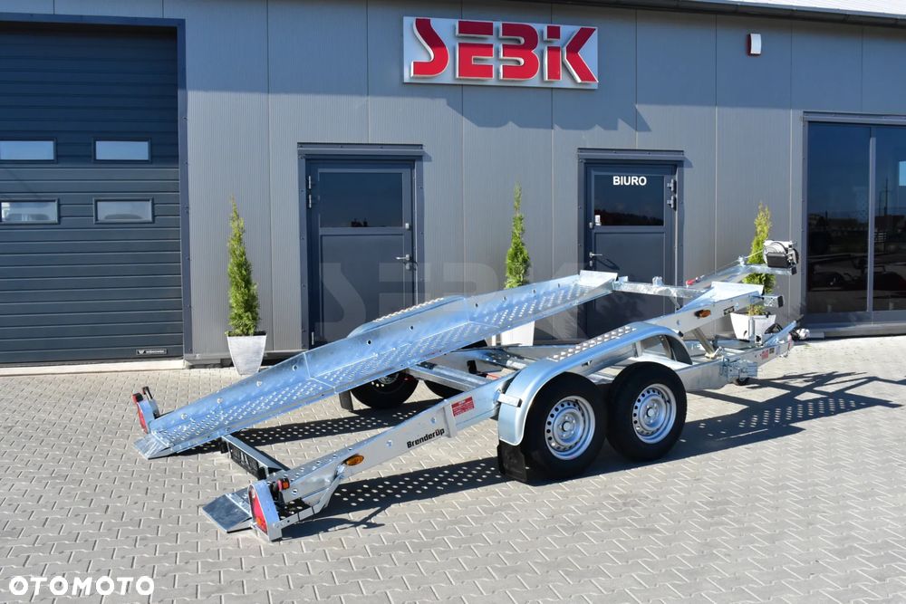 Brenderup SUPER MOCNA LAWETA 2513 GT Uchylana hydraulicznie. - 7