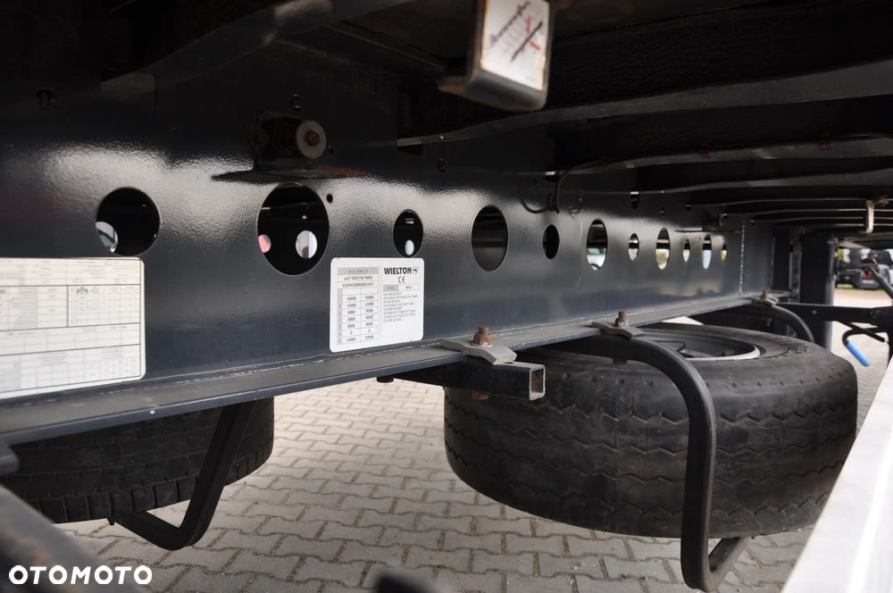 Wielton FIRANKA STANDARD MULDA 9m SAF - 13