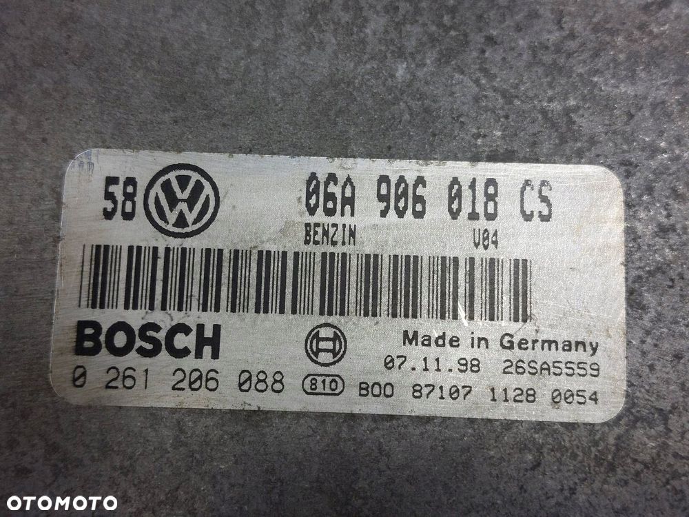 ZESTAW STARTOWY VOLKSWAGEN BORA I 06A906018CS 1J0919861D 4B0905851C - 2