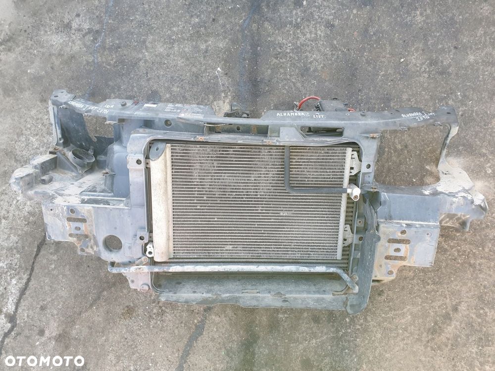 PAS PRZEDNI WZMOCNIENIE CZOŁOWE KOMPLET CHŁODNIC SEAT ALHAMBRA LF 2.0 TDI - 3