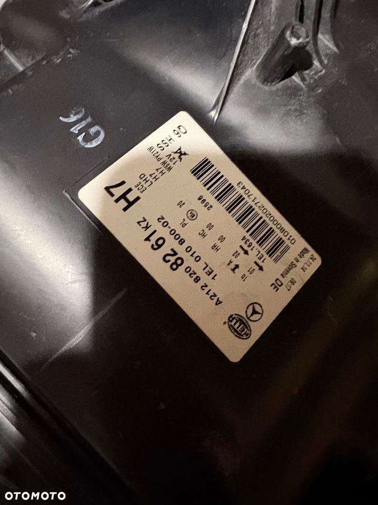 Mercedes W 212 reflektory lampy - 3