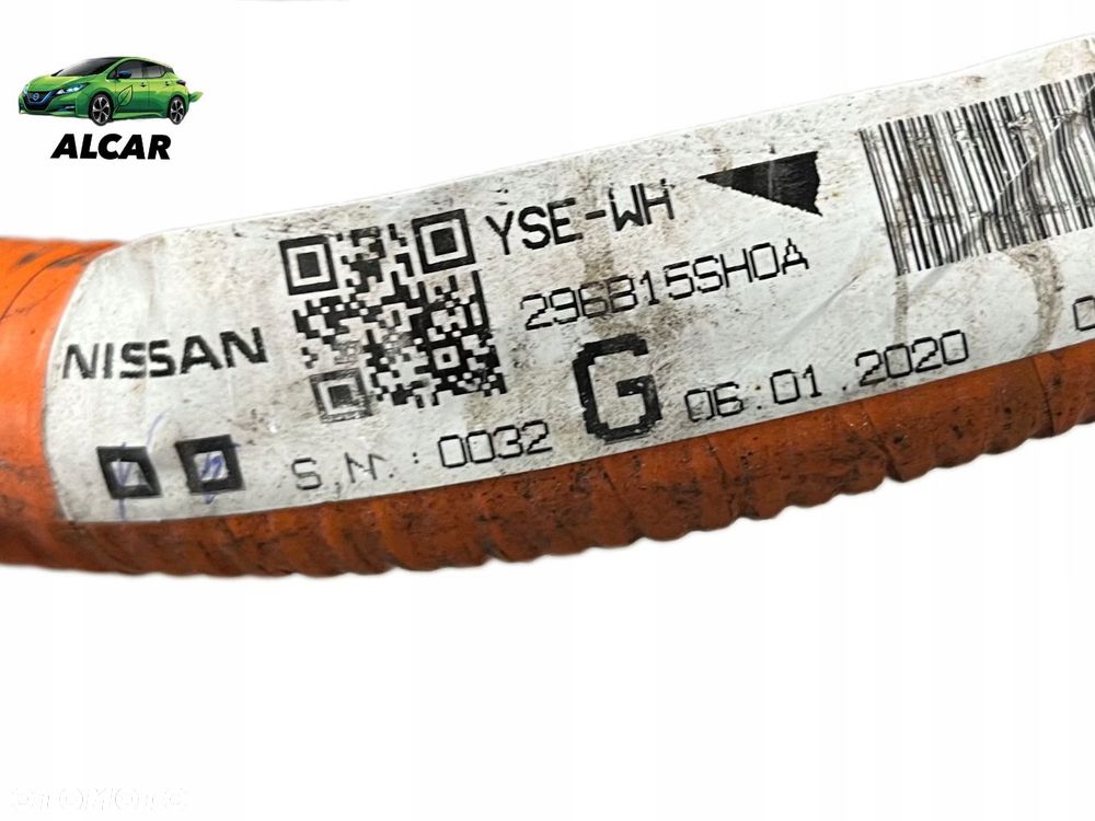GNIAZDO PRZEWÓD ŁADOWANIA TYPE 2 NISSAN LEAF ZE1 II 2 296B1 5SH0A - 4