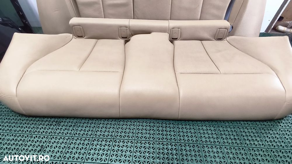 Scaune piele bej +bancheta BMW F31 fara incalzire (Dakota Venetobeige) de pe masina volan dreapta - 11
