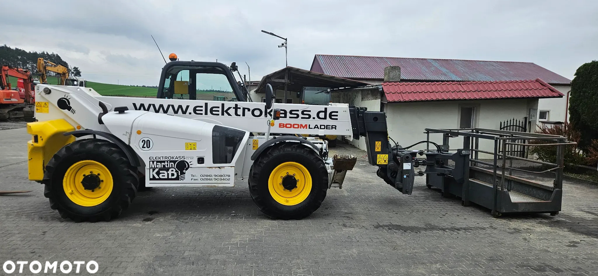 Bobcat T40170, 17 metrów, kosz radio tylko 2200Mtg! z Niemiec - 8