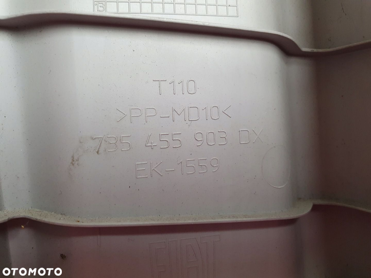 OSŁONA SŁUPKA PASA OPEL COMBO D DOBLO II 735455903 - 5
