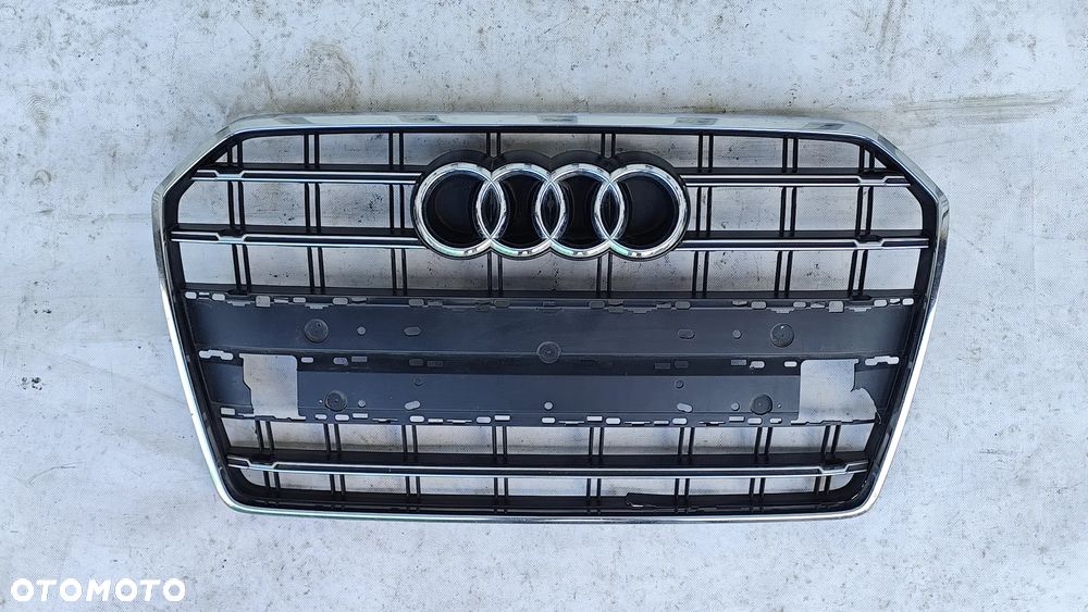 GRILL ATRAPA CHŁODNICA PRZÓD CHROM AUDI A6 C7 LIFT 2014- 4G0853653T - 2