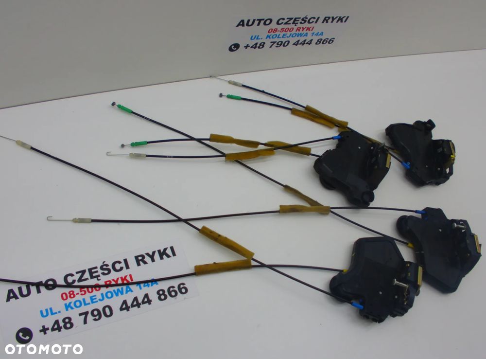 Toyota Corolla Verso II 05r zamek drzwi lewa strona prawa strona - 3