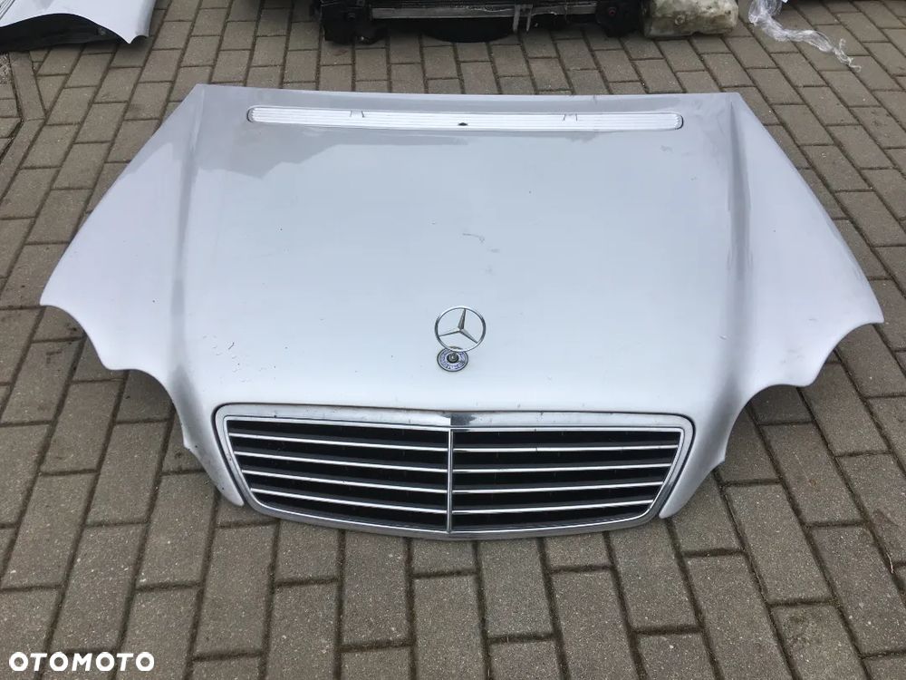 MERCEDES W203 744 LIFT AVANGARDE PRZÓD KOMPLETNY ZDERZAK MASKA BŁOTNIK XENON - 2