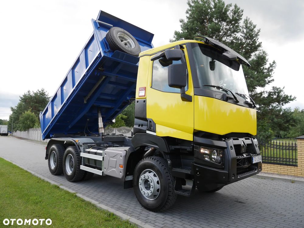 Renault KERAX K 460 30 TYŚ.KM JAK NOWY,3-STRONNA/ 6X4/HYDRO BURTA - 29