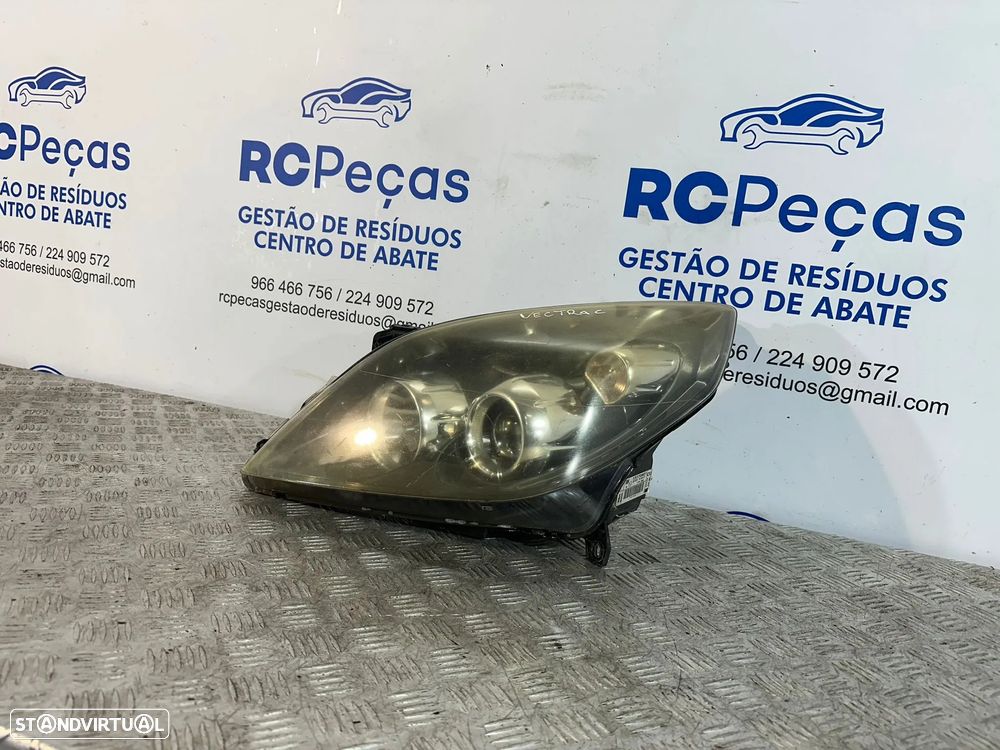 .Oticas Farol Frente Frontal Esquerda Direita Original GM Opel Vectra C Facelift Fase 2 13170922 13170921 - 14