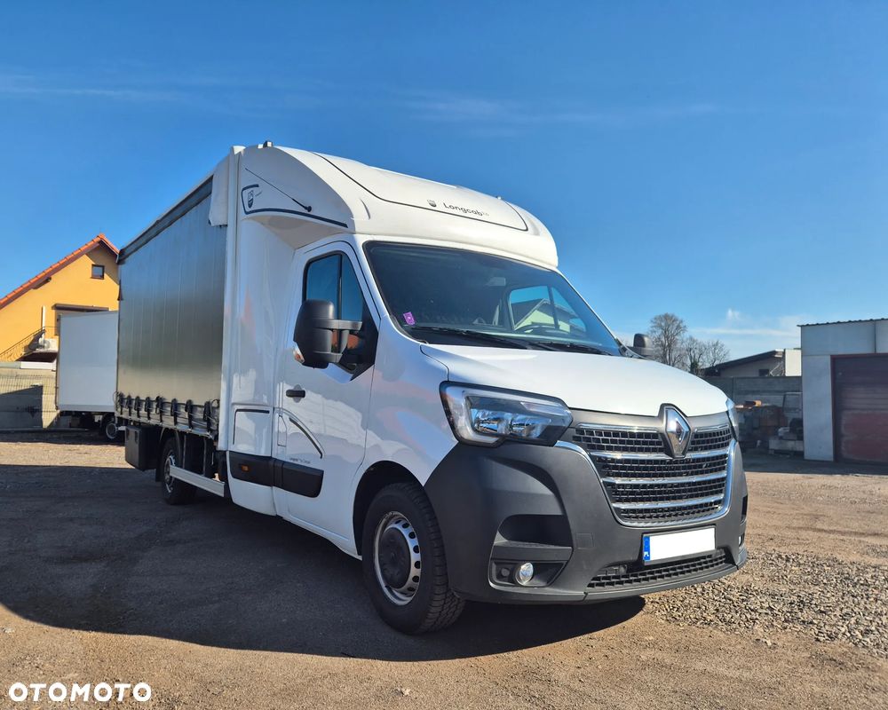 Renault MASTER FIRANA 8EP PLANDEKA SPOJTRAK TWINCAB 2.3 165KM SERWIS ASO BEZWYPADKOWY ZADBANY 2023 PODUSZKI FV23% WEBASTO BEZ WKŁADU FINANSOWEGO - 2