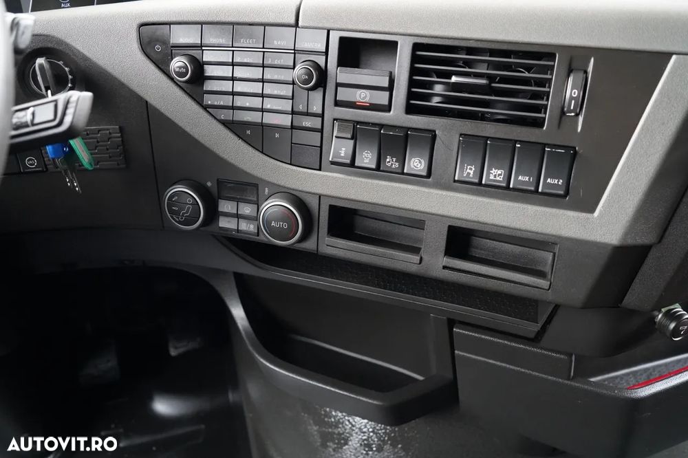 Volvo FH 460 / ANSAMBLU TANDEM / 120 m³ / ÎNCĂRCARE PRIN TRECERE (DRIVE-THROUGH) / PRELATĂ CULISANTĂ / 7,3 m + 8,2 m / CLIMATIZARE STAȚIONARĂ / I-SHIFT / PODEA REZISTENTĂ (HEAVY-DUTY) / - 29