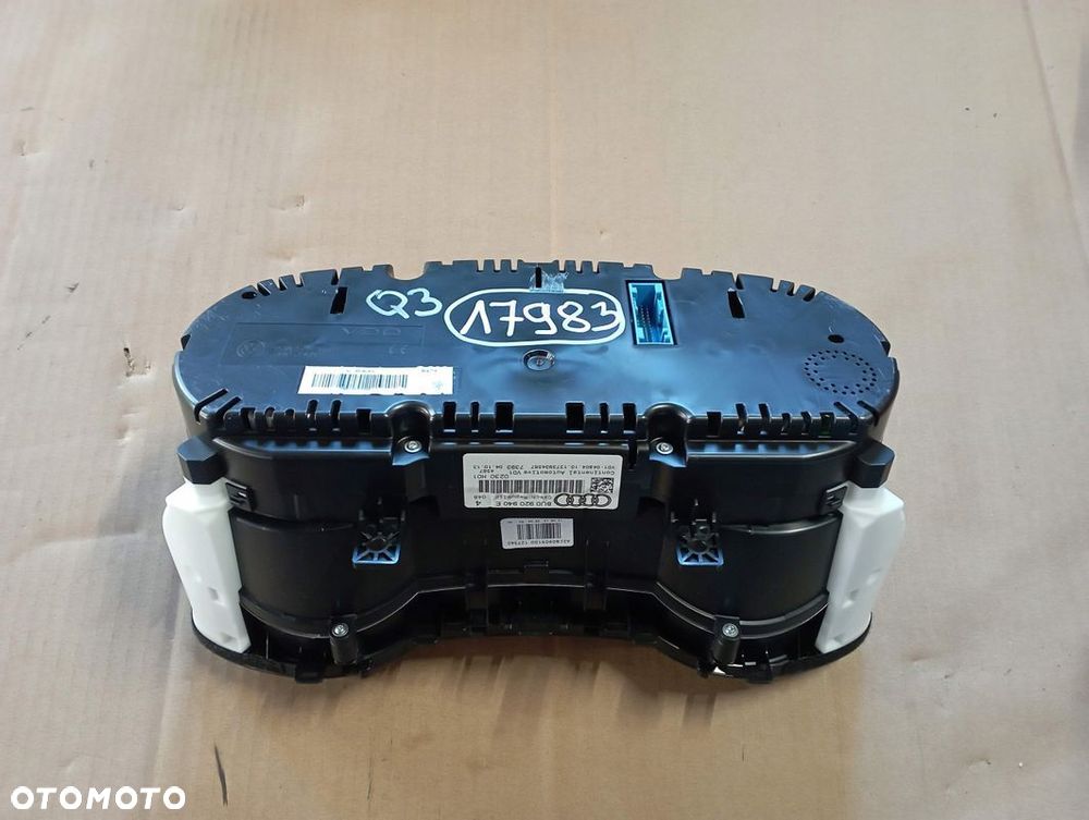AUDI Q3 LICZNIK PRĘDKOŚCIOMIERZ ZEGARY 8U0920940E EUROPA - 3