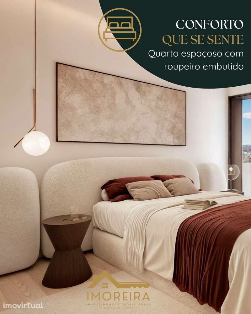 Apartamento T1 em Penafiel. Viver no campo sem sair da cidade - Grande imagem: 2/6