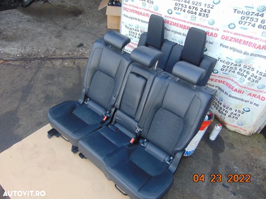 Banchete spate mijloc land rover discovery sport piele neagra locurile - 4