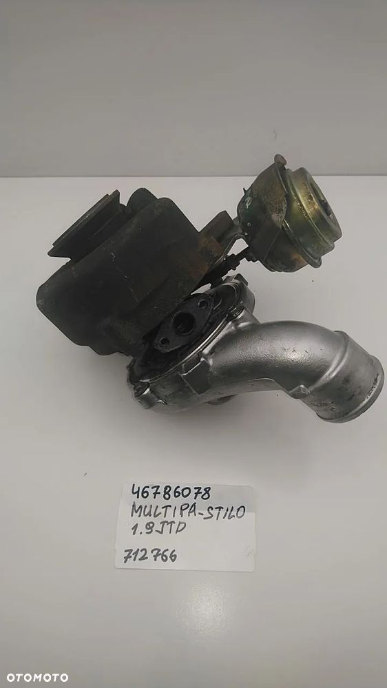 TURBINA 1.9 JTD 110KM 115KM MULTIPLA STILO 46786078 712766 - 5