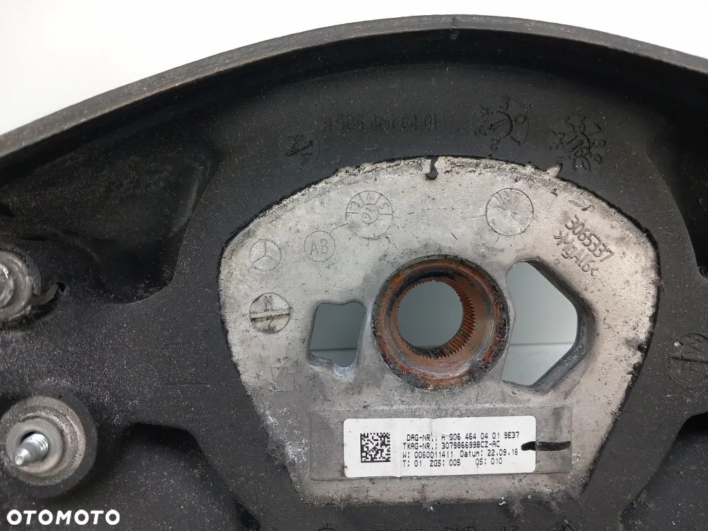 Kierownica + Poduszka Kierowcy Airbag Mercedes Sprinter W906 Lift A9064640401 A9068601900 - 6