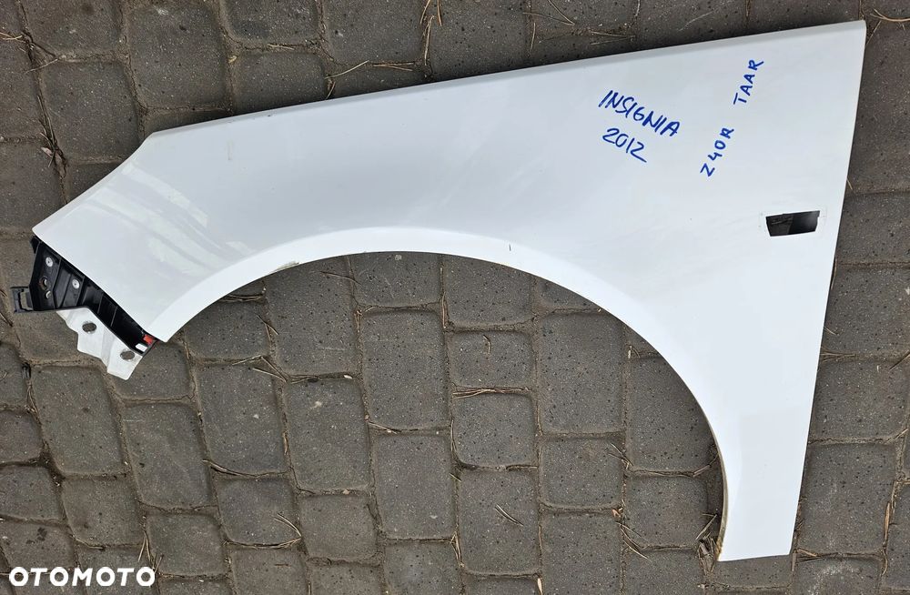 Opel Insignia I  błotnik  przód przedni  lewy Z40R - 2