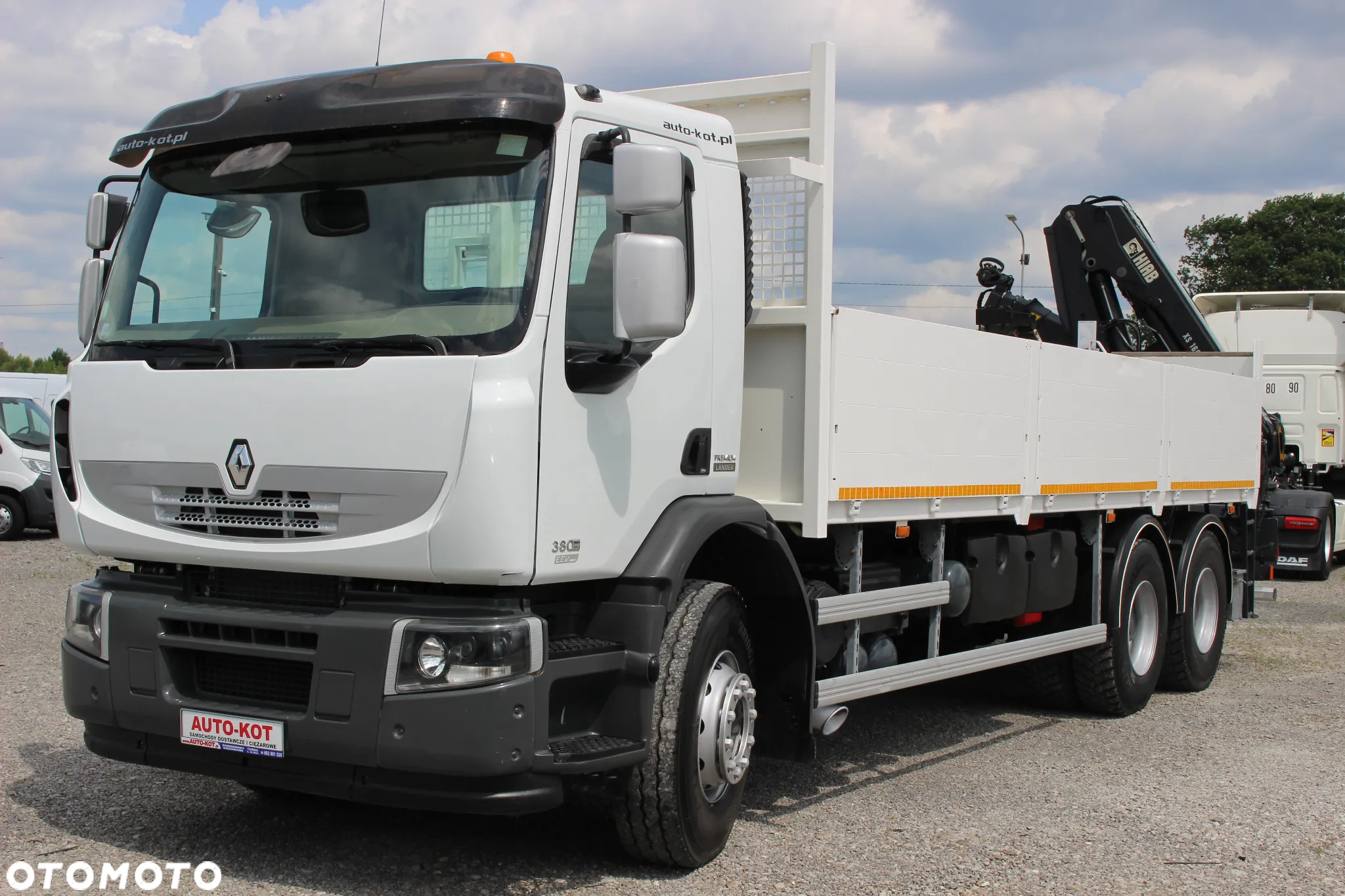 Renault PREMIUM 380 *EEV*/6X4/HDS HIAB XS 166/Pilot /**SERWIS**/ IDEALNY STAN / - 2