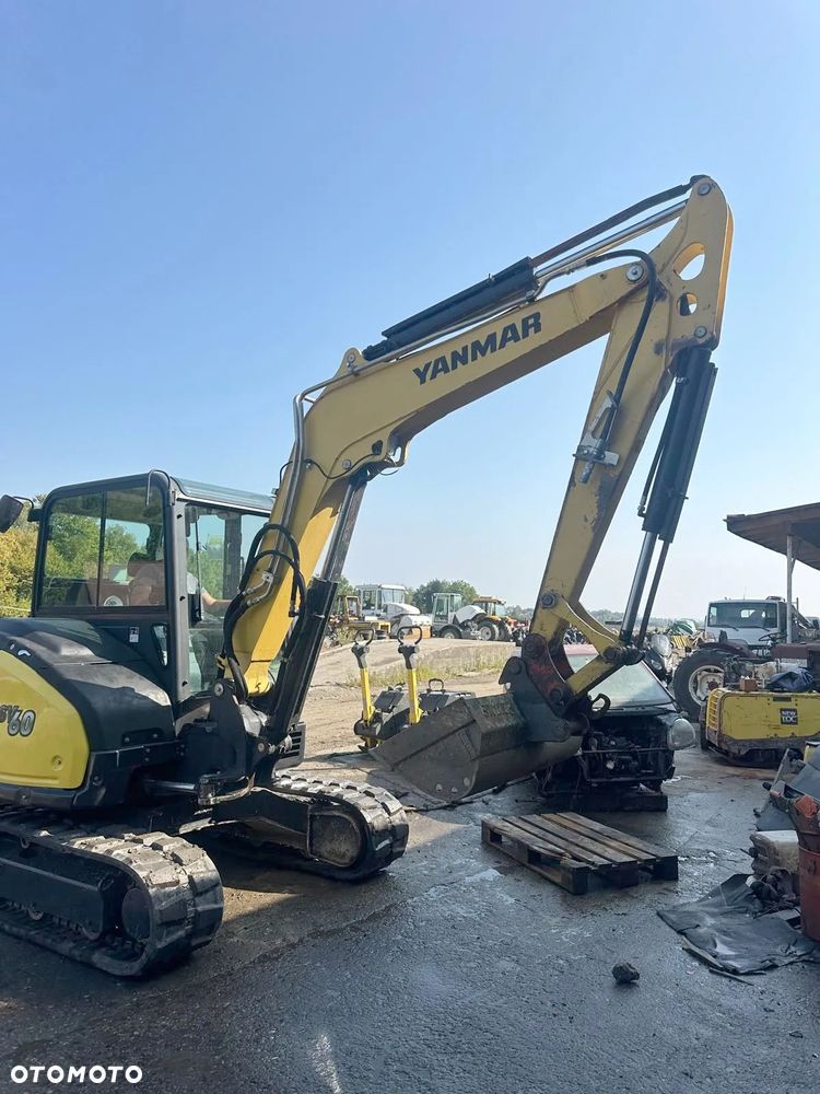 Yanmar Minikoparka Gąsienicowa YANMAR SV60-A SV 60 Waga 5,6 Ton - 12