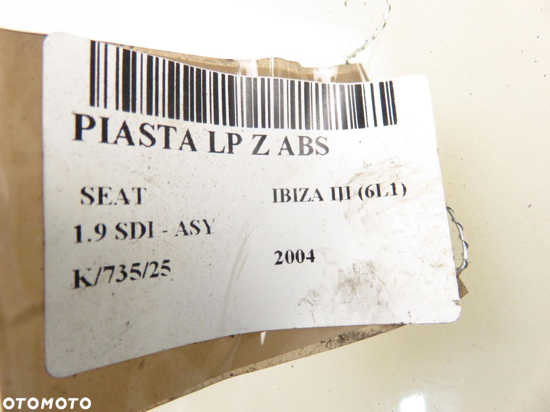 ZWROTNICA PIASTA PRZEDNIA LEWA SEAT IBIZA III  1.9 SDI - ASY 36zebow - 2