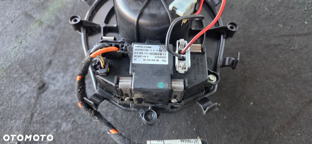 Wentylator dmuchawy rezystor kostka Citroen C4 Picasso - 3
